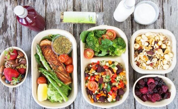 Dishes to lose weight.